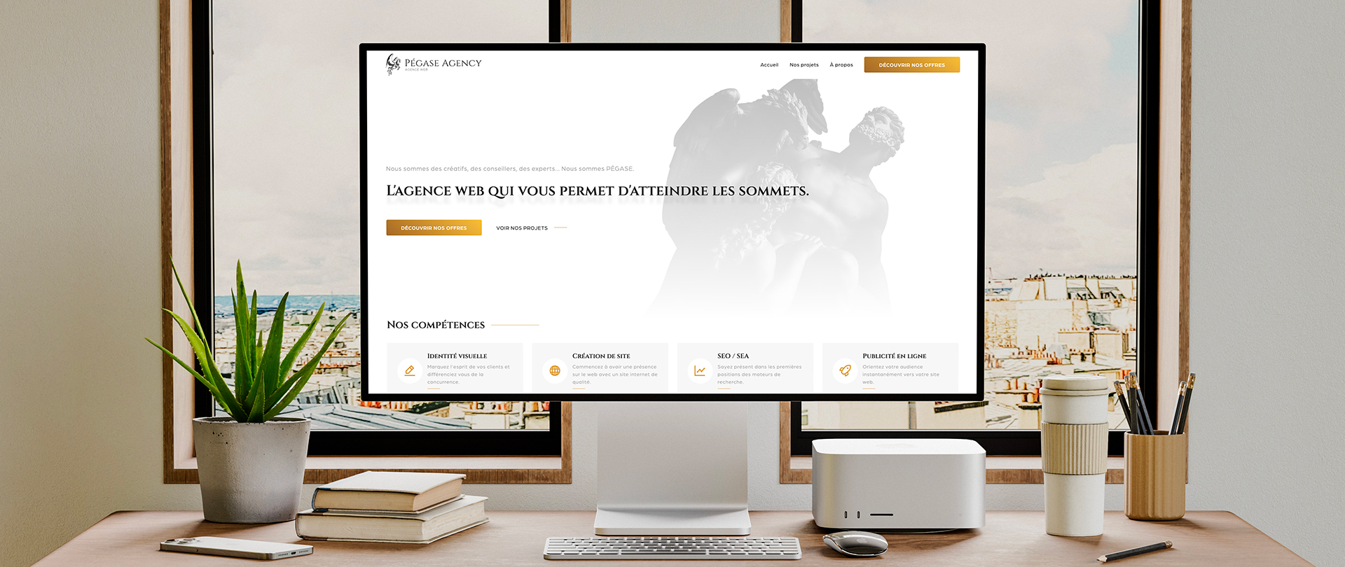 Mockup of the new Axelor website